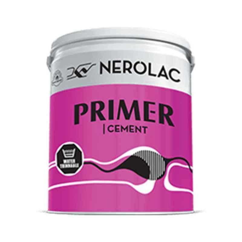 Nerolac 10L White Solvent Based Cement Primer