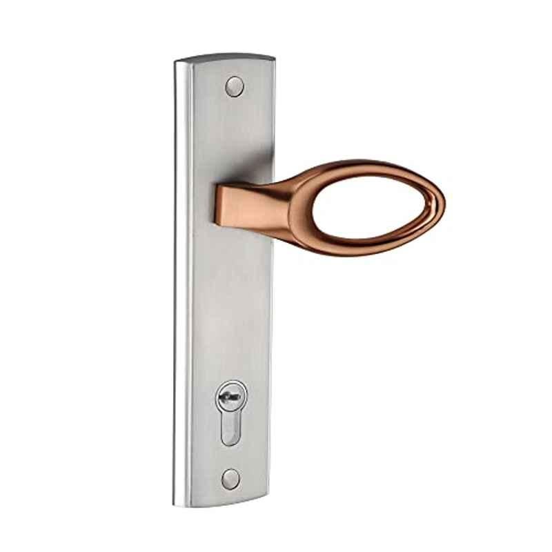 Bonus Comfy 2 75mm Brush Brass Both Side Key Mortice Lock Set