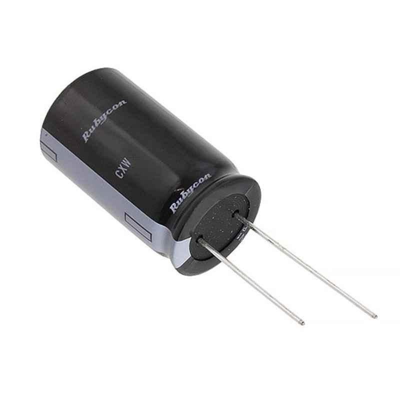 RUBYCON 180ÂµF 400V Radial Aluminum Electrolytic Capacitor, 400CXW180MEFC18X40