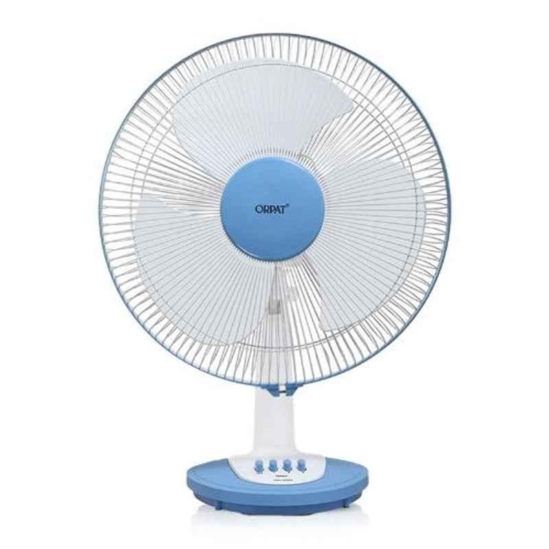 Orpat Otf-3327 50W Baby Blue Table Fan, Sweep: 16 inch