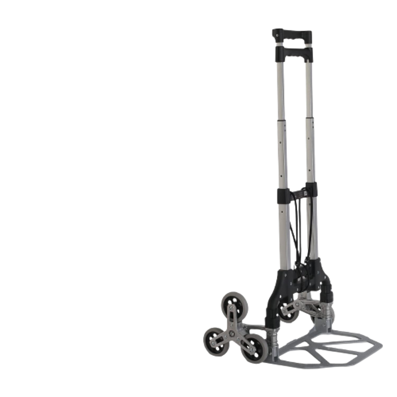 Corvids 75kg Aluminium Silver Stairs Climbing Steel Hand Truck, CHT-SC75