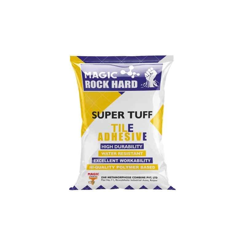 Magic Paints Rock Hard SUPER TUFF 20kg Polymer Based Wall Tile Adhesive with Water Resistance for Interior & Exterior