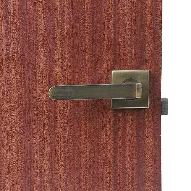 Homexpert LB-303 Stainless Steel Antique Brass Finish Heavy Duty Mortise Door Lock Set with Bolt Latch & Pull Handle