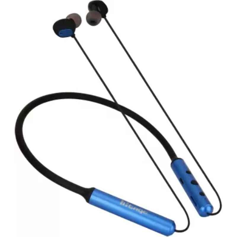 Hitage Blue In the Ear Sports Wireless Bluetooth Neckband with Mic, NBT-1914