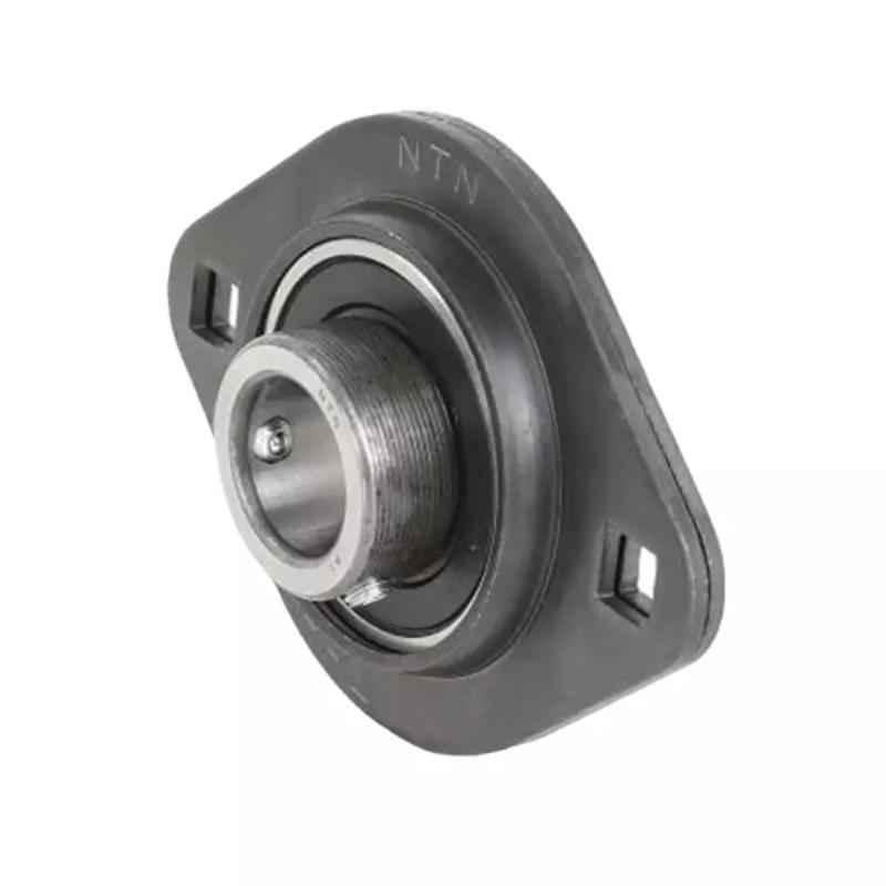 NTN 15x81x59mm Pressed Steel 2-Bolt Flange Unit, ASPFL202 (Pack of 10)