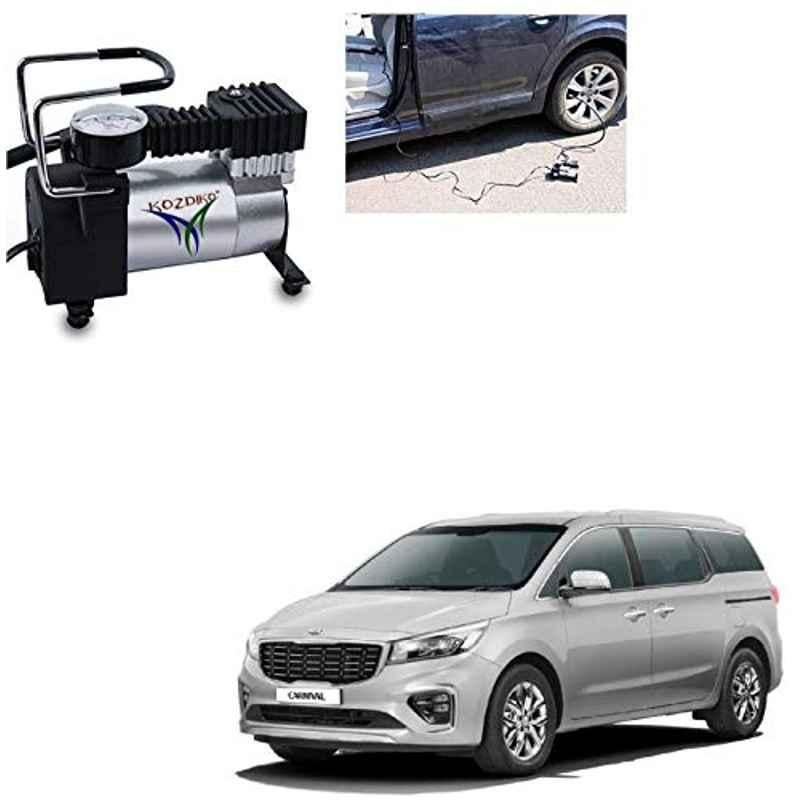 Kozdiko 12V DC Heavy Duty Metal Tyre Inflator for Kia Carnival, Tyre_Inflator_D276