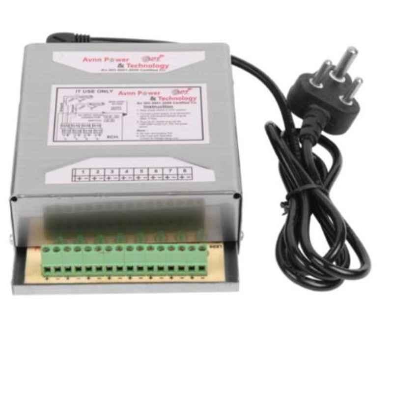 SMPS 12V 8 Channel Power Supply CCTV Camera