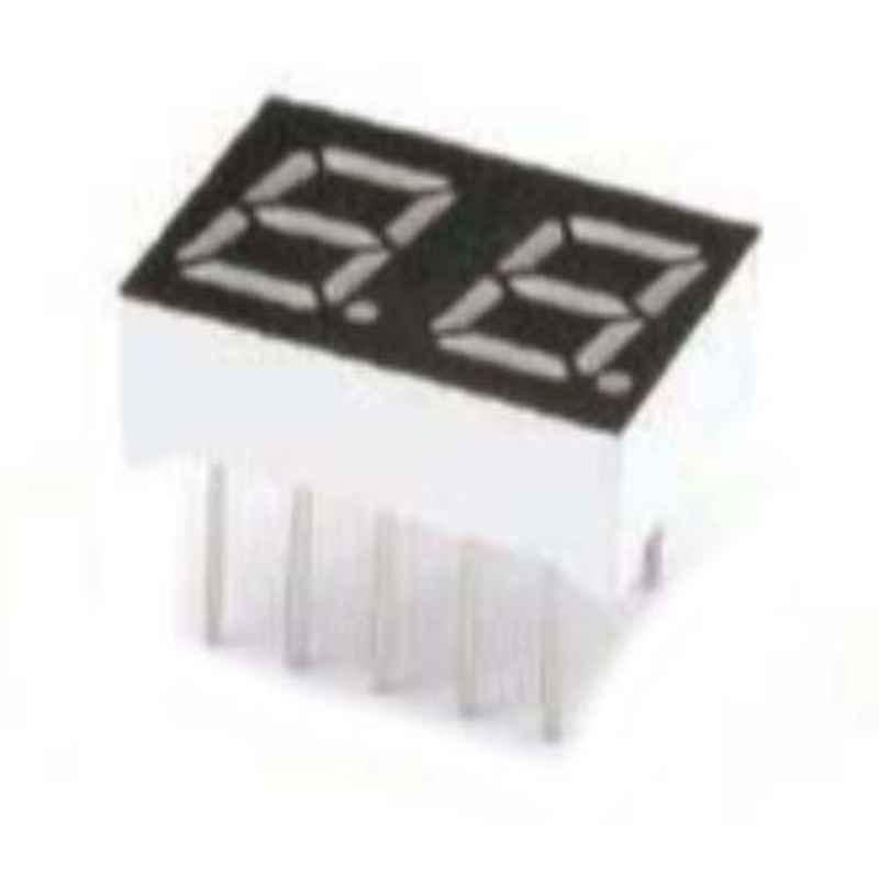 Oasistek 100 Pcs 7 inch Ultra Yellow Single Digit Display Module Set, TOS-70101