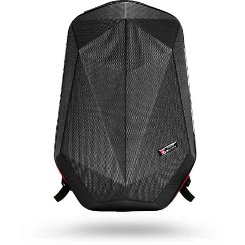 Swiss Military Alien Series HBP02 32 Litre Plastic Black Dimond Cut Hard Shell Laptop Backpack