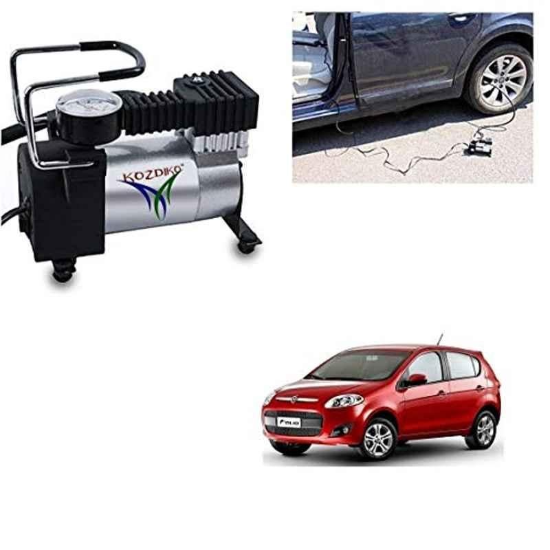 Kozdiko 12V DC Heavy Duty Metal Tyre Inflator for Fiat Palio, Tyre_Inflator_D179