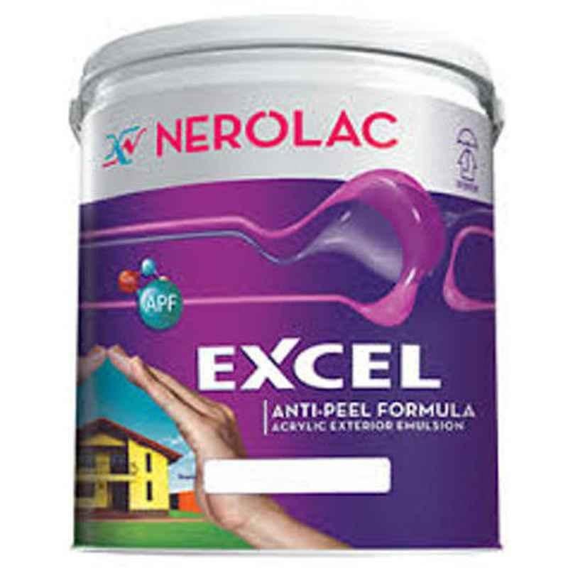 Nerolac Excel 10L White Exterior Emulsion Paint