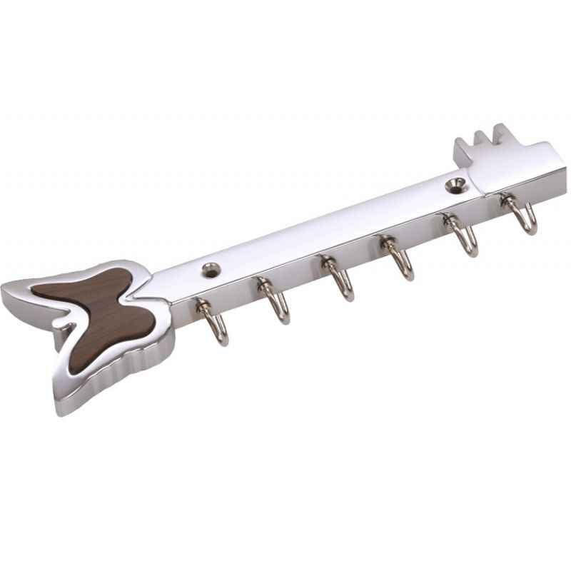 Abyss ABDY-0473 Glossy Finish Stainless Steel Butterfly Design Hook