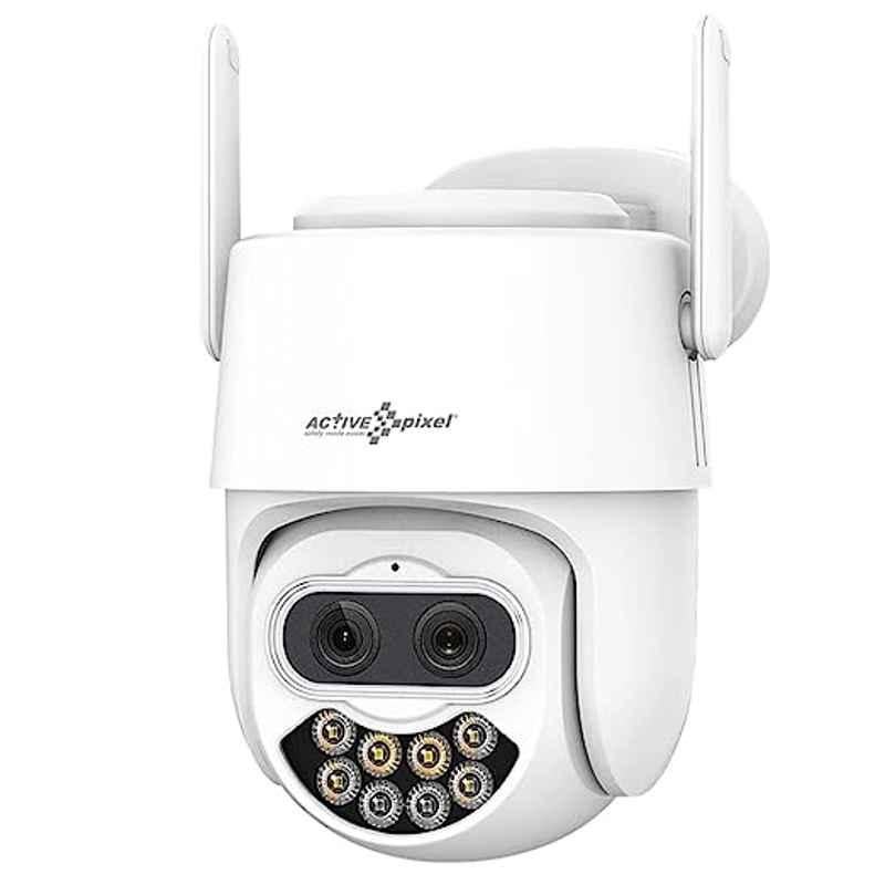 Active Pixel 4MP 4K Pan Tilt Zoom Night Vision WiFi Outdoor PTZ CCTV Camera with 8xZoom