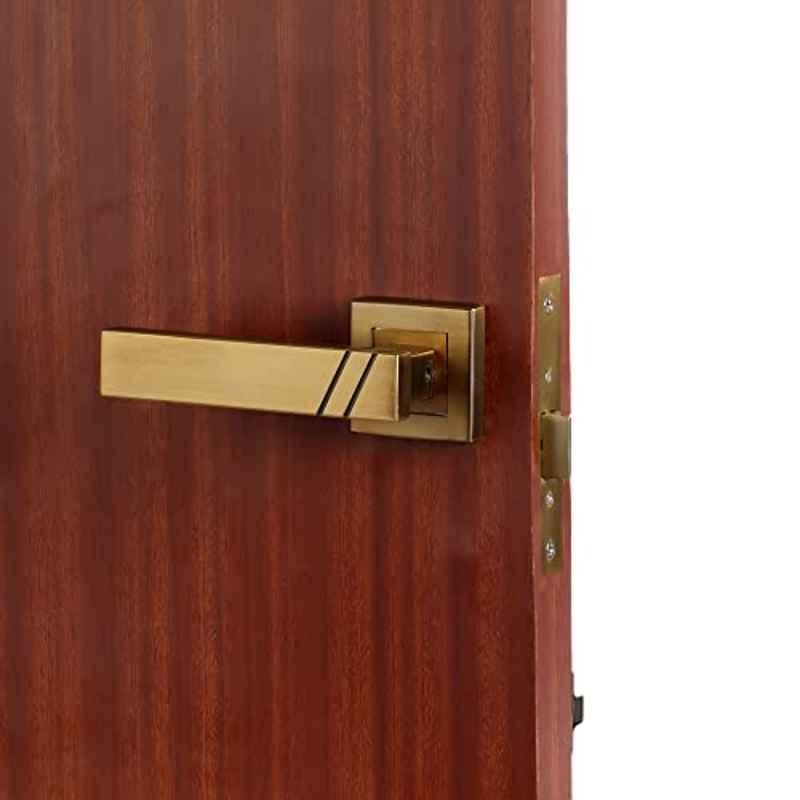 Saze Sierra â€ŽStainless Steel 304 Matt Antique Finish Mortise Lock for Door with Bolt Latch & Pull Handle