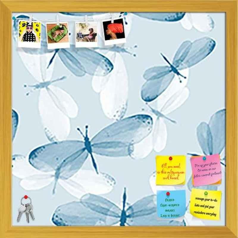 ArtzFolio 40.6x40.6x1cm Golden Printed Bulletin Notice Pin Soft Board, AZSAO43650271BLB_FR_L_02_GD