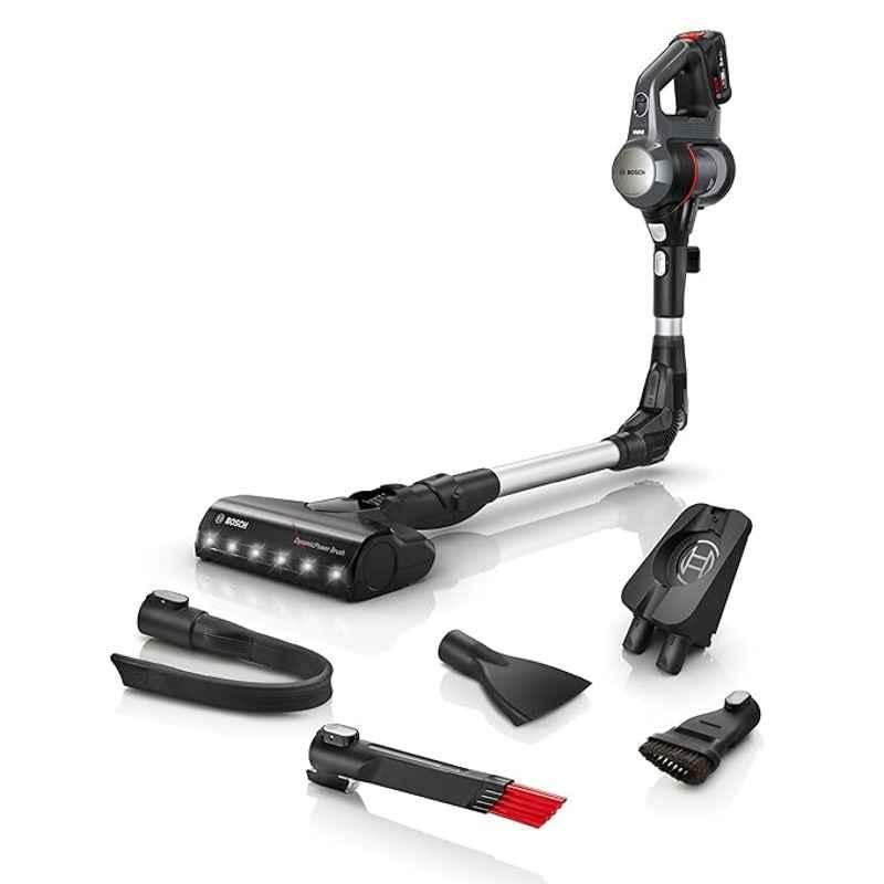 Bosch Unlimited 7 0.3Litre 700W Graphite Cordless Vacuum Cleaner with 3Ah Rechargeable Battery & LED Lighting, BCS711AIN