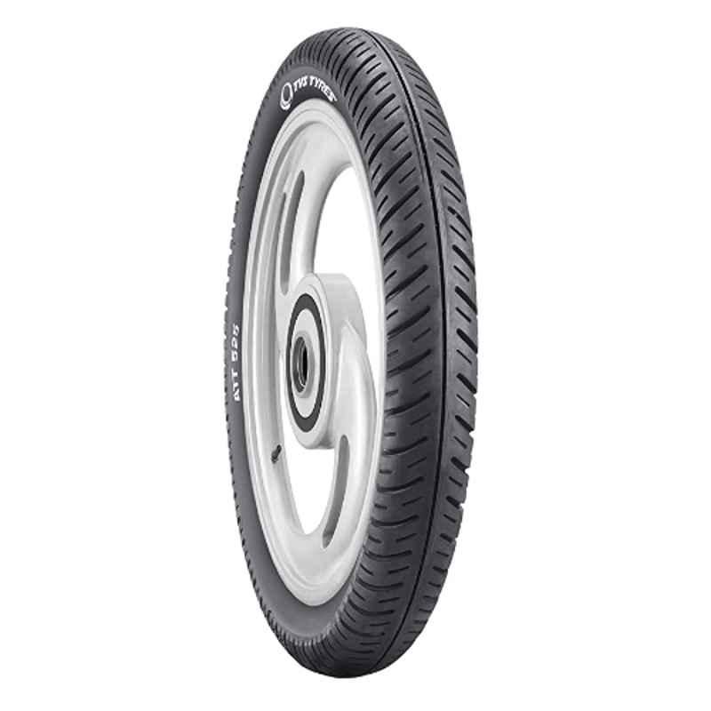 TVS Eurogrip 2.75-17 41P? 4PR ATT 525 Tube Type Black Front Bike Tyre, 3MCY9027729410