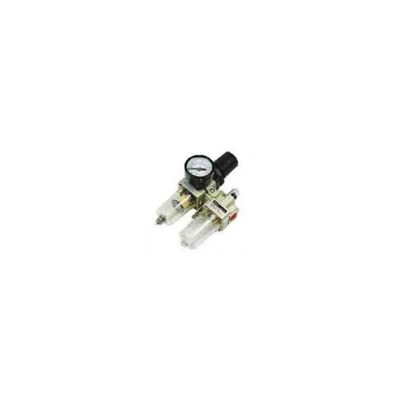 Akari 1/4 Inch AC Series FRL with Gauge & without Guard, AC2010-02