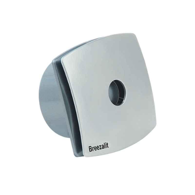 Breezalit Crown Axial Fan 24W Steel Grey Exhaust Fan, BZ081, Sweep: 150 mm