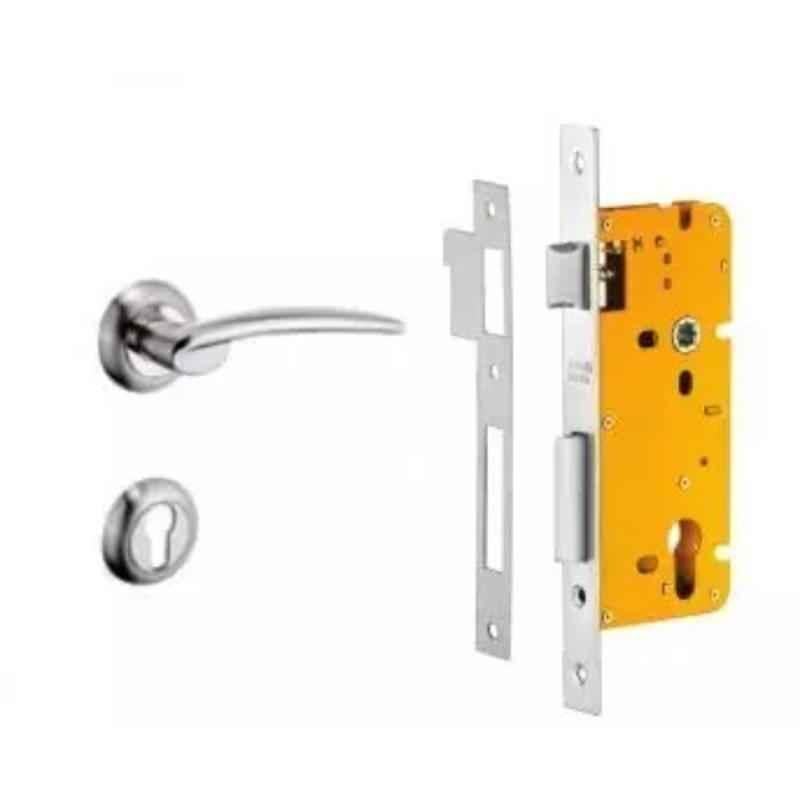 Dorset ML Series Letizia Stainless Steel Patina Finish Door Handle Lock Set with (Pack of 4)