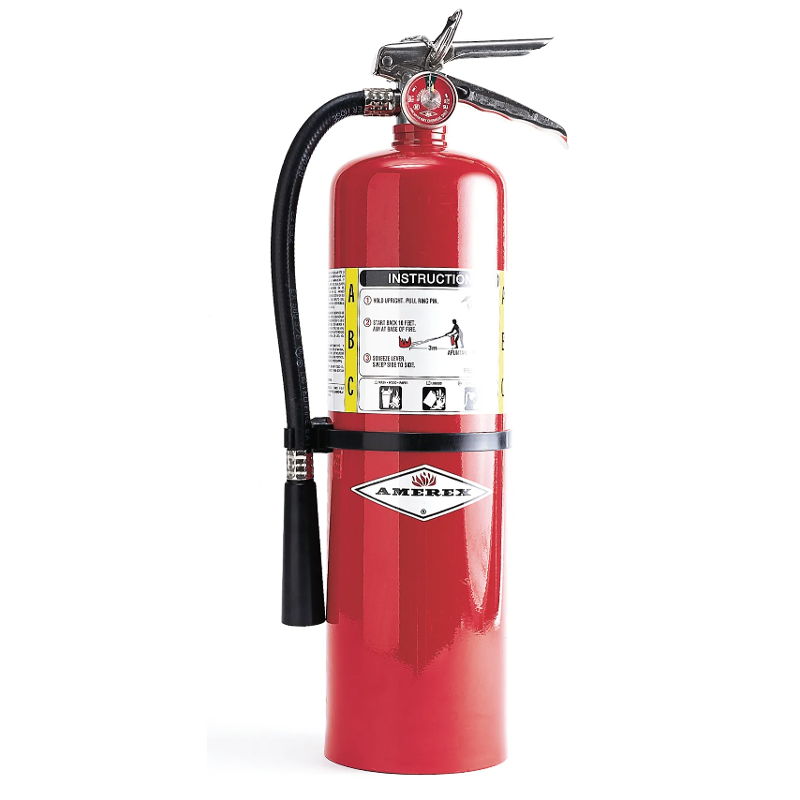 A One 1kg ABC Powder Type Fire Extinguisher with Wall Mount Hook