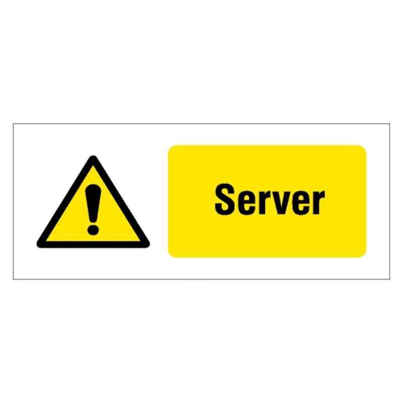 SUNSIGNS 300x457mm Vinyl Server Signage, SN0215VNLOTHPIXBT