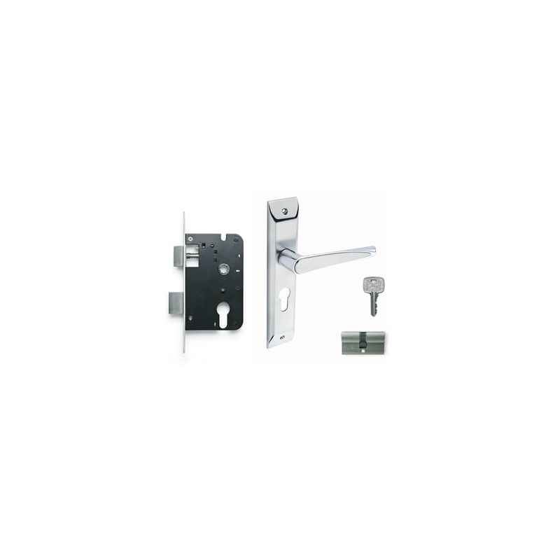 Godrej NEH 09 200mm 2C Door Handle with Lock Set, 6689