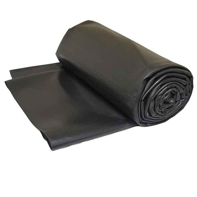 Singhal 2.26x20ft 450 Microns HDPE Black Pond Liner Sheet