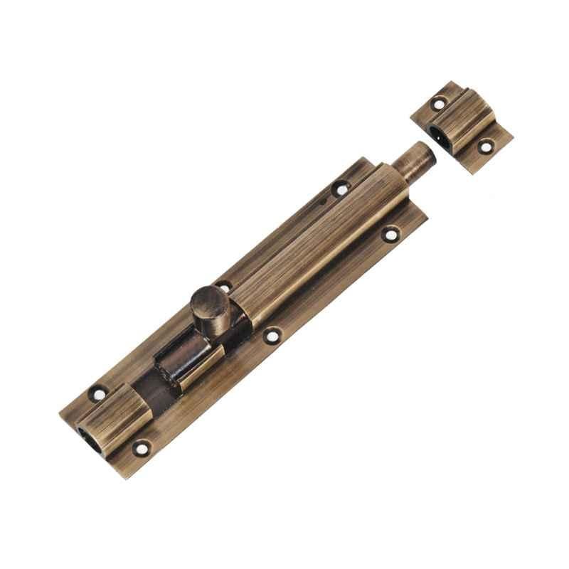 Smart Shophar 18 inch Brass Antique Plain Tower Bolt, SHA10TW-PLAN-AN18-P1