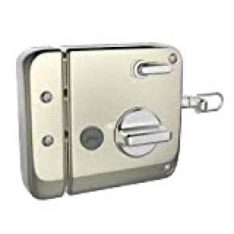 Godrej Tribolt Ultra XL+ 1CK Satin Steel Lock, 6086