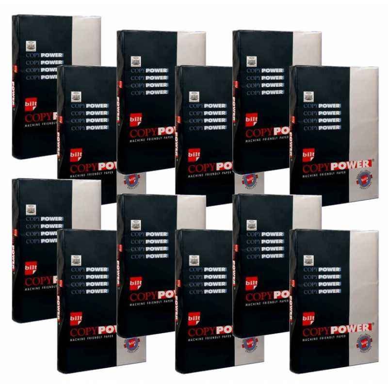 Bilt Copy Power 75 GSM A4 Size White Printing Paper (Pack of 10)