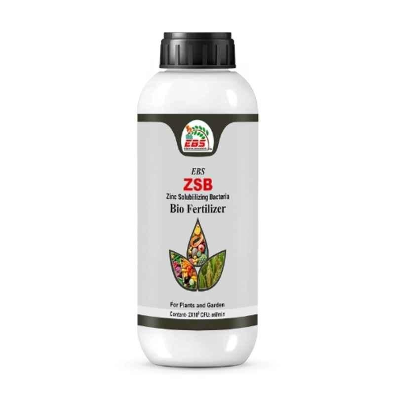 EBS ZSB 1 Litre Ecofriendly Zinc Solubilizing Bacterial Bio Fertilizer for All Plants & Home Garden