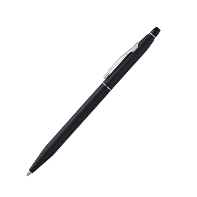 Cross Click Classic Black Ink Ballpoint Pen with 1 Pc Black xxlarge Ballpoint Tip Set, AT0622-102