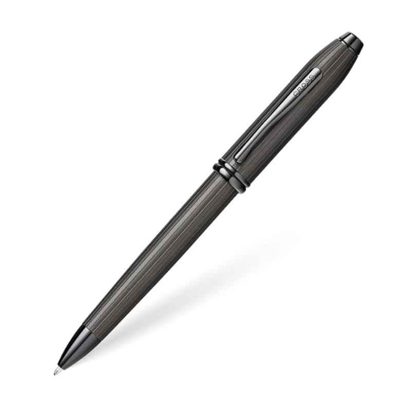 Cross Townsend Black Ink Matte Black PVD Finish Ballpoint Pen, AT0042-60