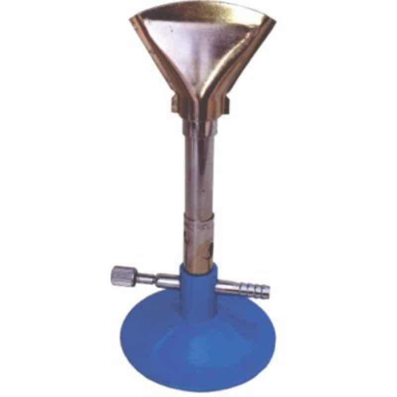 New Verma Brass Valve Type Bunsen Burner with Flame Spreader