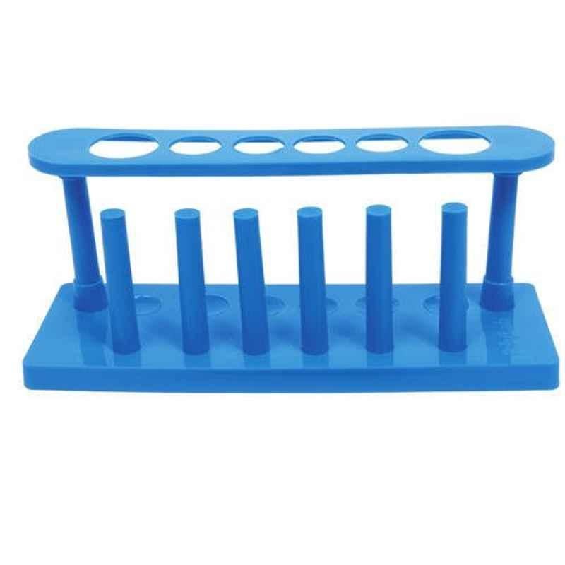 New Verma 6 Holes Polypropylene Test Tube Stand for Pathology & Scientific Laboratories