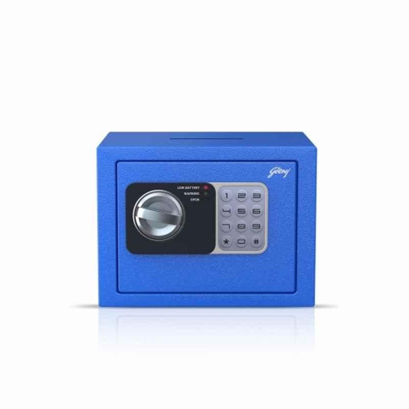 Godrej Dream Box GS 4.5 Liters Blue Electronic Digital Safe Locker with Automatic Freeze, Low Battery Indicator & Master Password (Tijori)