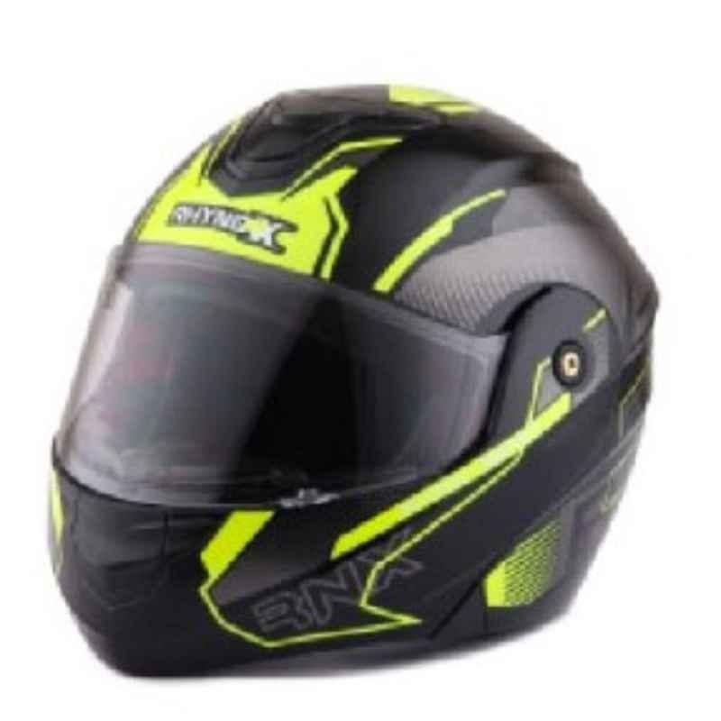 Rhynox RNX Beast Pro Decor s-07 xxlarge Green Full Face Motorcycle Helmet