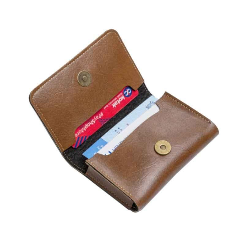 Statio 100g Tan Business Card Holder & Wallet (Pack of 6)