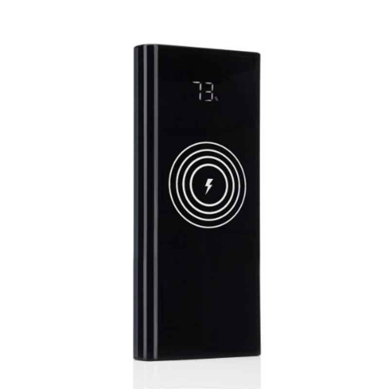 Portronics Power 10 10W 1000mAh Assorted Power Bank with Digital Display & Wireless Charging, POR 1210