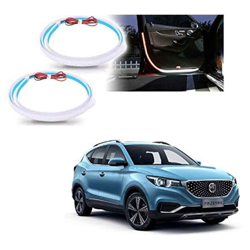 Kozdiko 2 Pcs 120cm Car Door Opening Warning LED Strips Safety Light Set for MG ZS EV