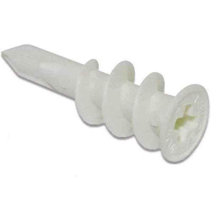 Lovely 35mm Nylon Self Drilling Dry Wall Anchor Plug (Pack of 100)