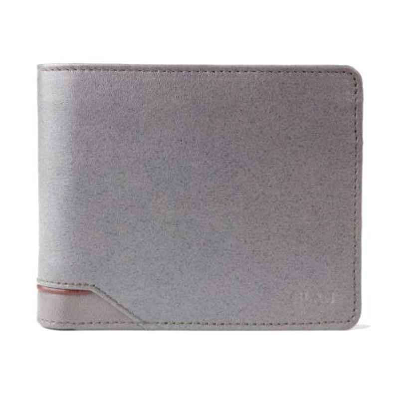 Elan Classic 8 Slot Brown Leather Coin Pouch Flap Wallet, ECW-9503-BR