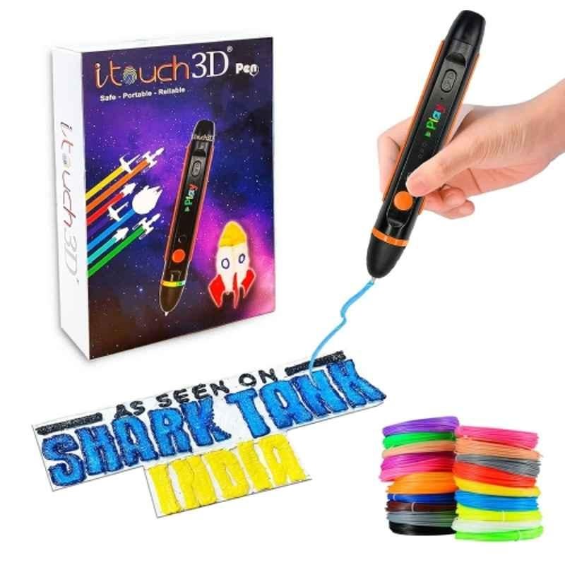WOL3D Itouch Plastic 3D Pen with 10 Filaments for Art & Craft