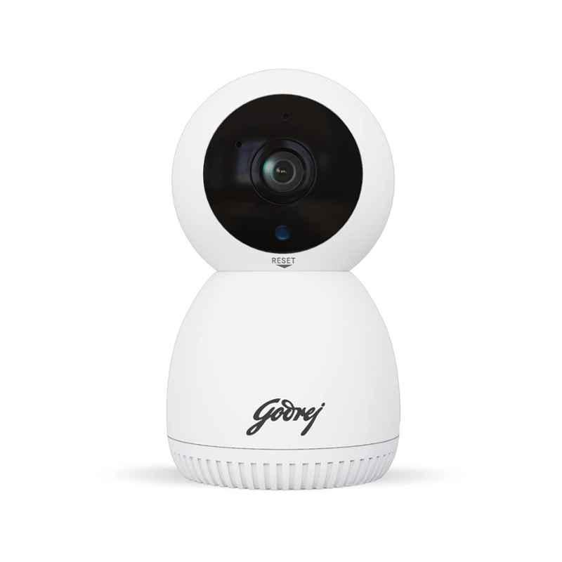 Godrej ACE PRO 3MP Pan & Tilt Smart Wi-Fi Camera for Home with 350 deg, 2 Way Audio & Smart Motion Tracking, ACE PRO 350