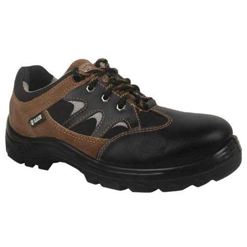 Zain Ze-Dexter Leather Steel Toe Camel Sporty Work Safety Shoes, 82333-07, Size: 9