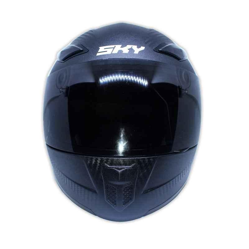 Formulate SKY Small ABS Black ISI Certified Full Face Motorcycle Helmet for Men & Women