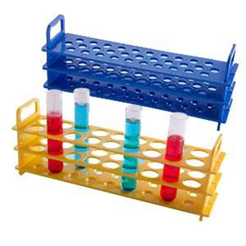 Abdos 2Pcs 24 Slots 32mm PC Test Tube Racks, P20715