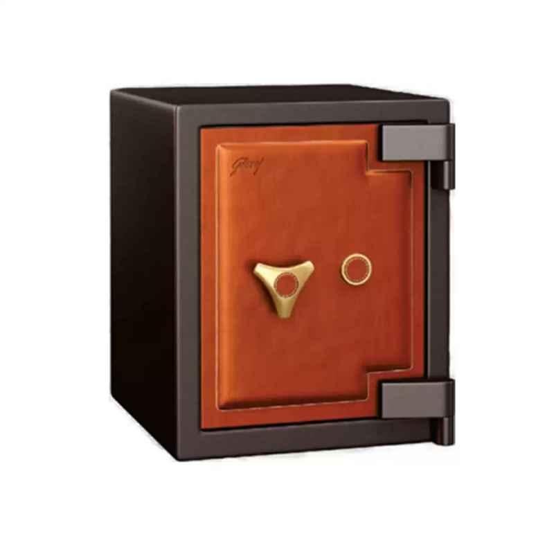 Godrej Sofisti M 50 Litre Alloy Steel Brown Single Door Manual Key Lock Safe Locker