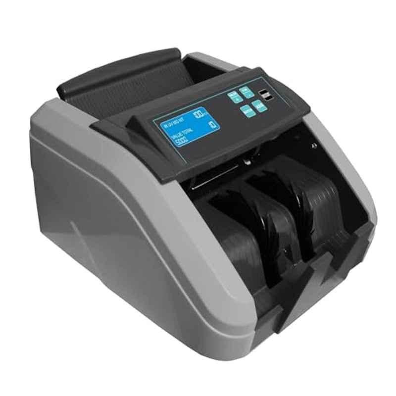 Swaggers 75W Black LCD Currency Counting Machine with Fake Note Detection & 1 Year Warranty